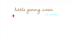 Desktop Screenshot of littlejennywren.blogspot.com