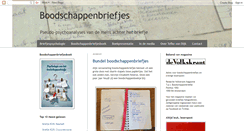 Desktop Screenshot of boodschappenbriefjes.blogspot.com