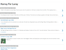 Tablet Screenshot of hurrayforluray.blogspot.com
