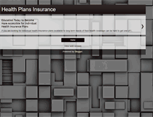 Tablet Screenshot of health-plansinsurance.blogspot.com