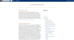 Desktop Screenshot of catelove85.blogspot.com