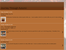 Tablet Screenshot of journeythroughautumn.blogspot.com
