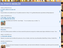 Tablet Screenshot of elpoetamerlin.blogspot.com