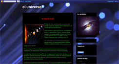 Desktop Screenshot of carlosyeluniverso.blogspot.com