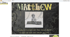 Desktop Screenshot of matthewsheart.blogspot.com