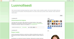 Desktop Screenshot of naturally-luonnollisesti.blogspot.com