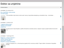 Tablet Screenshot of doktor-za-umjetnine.blogspot.com