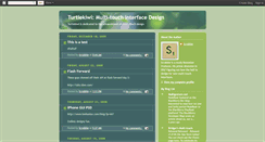 Desktop Screenshot of multitouchdesign.blogspot.com