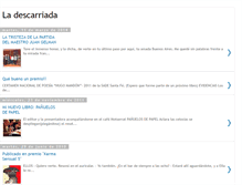 Tablet Screenshot of ladescarriada.blogspot.com