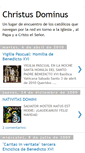 Mobile Screenshot of christusdominus-lvm.blogspot.com