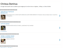 Tablet Screenshot of christusdominus-lvm.blogspot.com