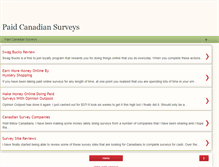 Tablet Screenshot of canadasurveys.blogspot.com