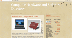 Desktop Screenshot of computer-hardware-software-directory.blogspot.com