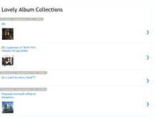 Tablet Screenshot of lovelyalbumcollections.blogspot.com