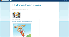 Desktop Screenshot of historiasbuenisimas.blogspot.com