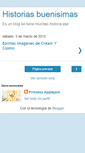 Mobile Screenshot of historiasbuenisimas.blogspot.com