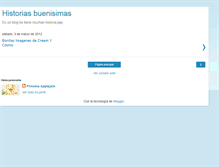 Tablet Screenshot of historiasbuenisimas.blogspot.com