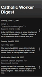 Mobile Screenshot of catholicworkerdigest.blogspot.com