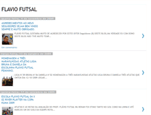 Tablet Screenshot of escolinhaflaviofutsal.blogspot.com