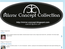 Tablet Screenshot of mirror-concept.blogspot.com