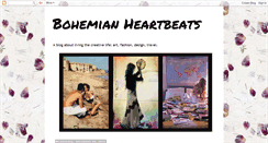 Desktop Screenshot of bohemianheartbeats.blogspot.com