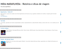 Tablet Screenshot of indiamaravilhosa.blogspot.com