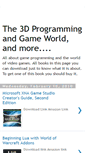 Mobile Screenshot of 3dproggameworld.blogspot.com