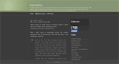 Desktop Screenshot of codexhistory.blogspot.com