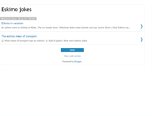 Tablet Screenshot of eskimojokes.blogspot.com