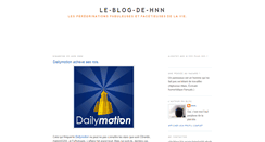 Desktop Screenshot of le-blog-de-hnn.blogspot.com