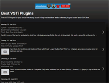 Tablet Screenshot of bestvstiplugins.blogspot.com