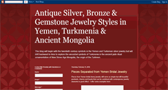 Desktop Screenshot of antiquesilverjewelry.blogspot.com