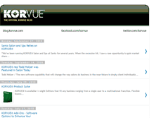 Tablet Screenshot of korvue.blogspot.com
