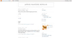 Desktop Screenshot of anniekoelle.blogspot.com