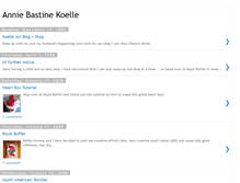 Tablet Screenshot of anniekoelle.blogspot.com