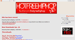 Desktop Screenshot of hotfreehiphop.blogspot.com