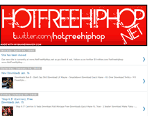 Tablet Screenshot of hotfreehiphop.blogspot.com