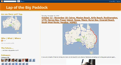 Desktop Screenshot of lapofthebigpaddock.blogspot.com