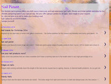 Tablet Screenshot of nailpizazz.blogspot.com