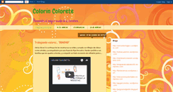 Desktop Screenshot of colorincoloretee.blogspot.com