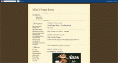 Desktop Screenshot of mikesvegasparty.blogspot.com