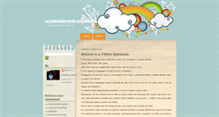 Desktop Screenshot of accidentalmente-imperfetta.blogspot.com
