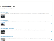 Tablet Screenshot of convertiblescars.blogspot.com