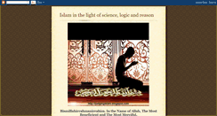 Desktop Screenshot of judgingislam.blogspot.com