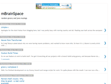 Tablet Screenshot of mbrainspace.blogspot.com