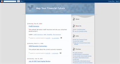 Desktop Screenshot of mapyourfinancialfuture.blogspot.com