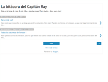 Tablet Screenshot of capitanray.blogspot.com