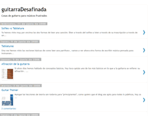 Tablet Screenshot of guitarradesafinada.blogspot.com