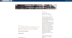 Desktop Screenshot of databasediskperf.blogspot.com