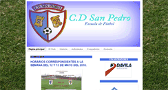 Desktop Screenshot of cdsanpedroburgos.blogspot.com